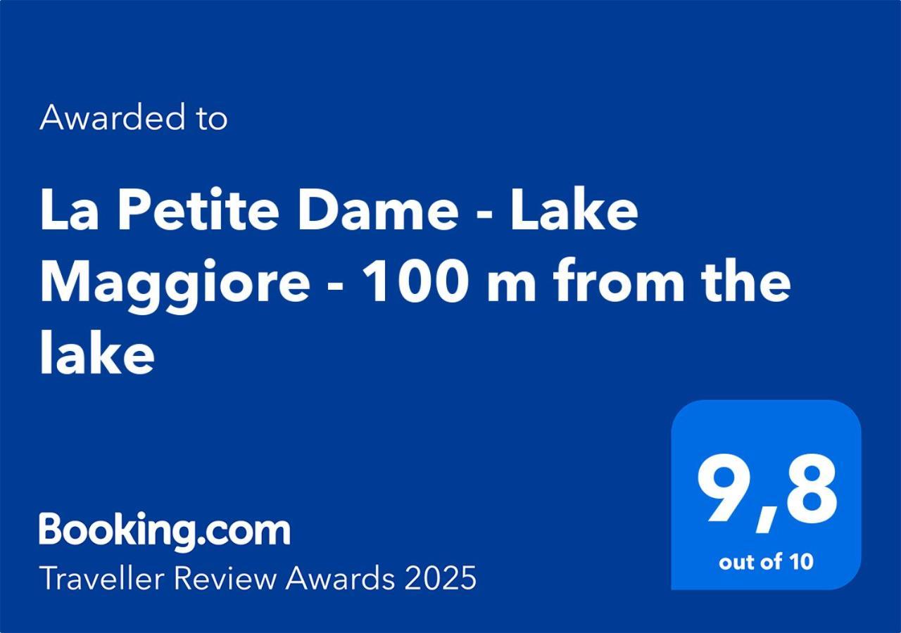 La Petite Dame - Lake Maggiore - 100 M From The Lake Verbania Kültér fotó